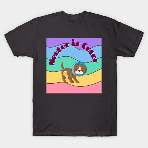 Neuter is Cuter T-Shirt by Weird Lines